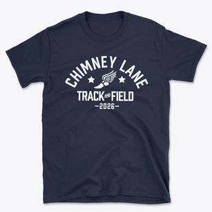 Chimney Lane Christian Academy Track and Field Basic T-Shirt
