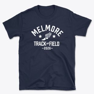 Melmore Elementary School Track and Field Basic T-Shirt