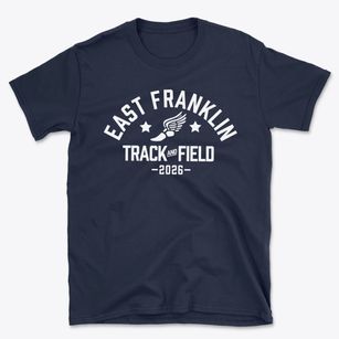 East Franklin Elementary School Track and Field Basic T-Shirt