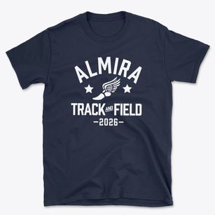 Almira Elementary School Track and Field Basic T-Shirt