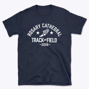 Rosary Cathedral School Track and Field Basic T-Shirt