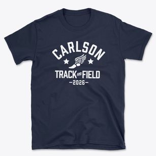 Carlson Communication Technology Magnet Track and Field Basic T-Shirt