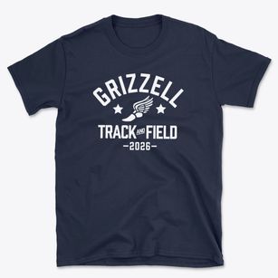 Grizzell Middle School Track and Field Basic T-Shirt
