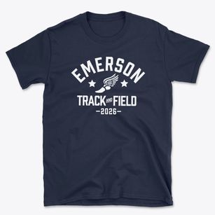 Emerson Elementary School Track and Field Basic T-Shirt