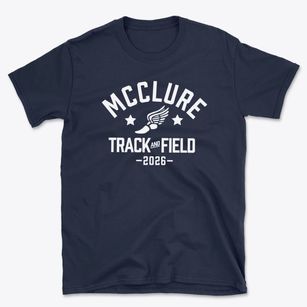 Mcclure Elementary School Track and Field Basic T-Shirt