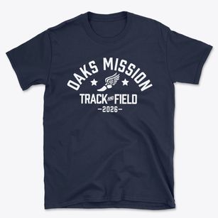 Oaks Mission Senior High School Track and Field Basic T-Shirt