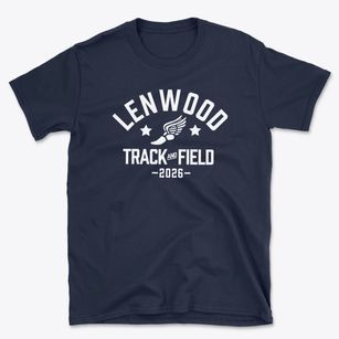Lenwood Elementary School Track and Field Basic T-Shirt