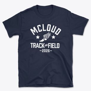 Mcloud High School Track and Field Basic T-Shirt
