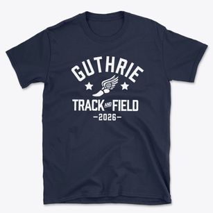 Guthrie High School Track and Field Basic T-Shirt