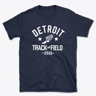 Detroit Elementary School Track and Field Basic T-Shirt