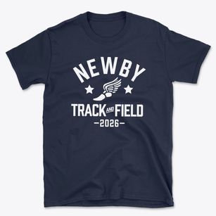 Newby Elementary School Track and Field Basic T-Shirt