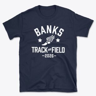 Banks High School Track and Field Basic T-Shirt