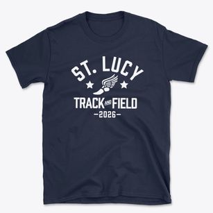Saint Lucy School Track and Field Basic T-Shirt