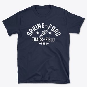 Spring-ford Middle School Track and Field Basic T-Shirt