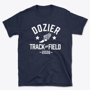 Dozier Elementary School Track and Field Basic T-Shirt