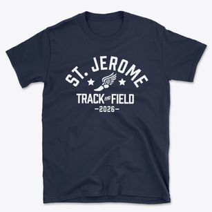Saint Jerome Regional School Track and Field Basic T-Shirt