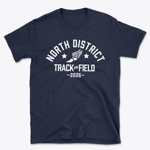 North District Middle School Track and Field Basic T-Shirt