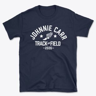 Johnnie Carr Middle School Track and Field Basic T-Shirt
