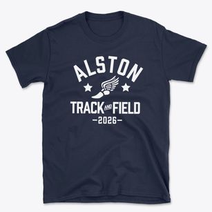Alston Middle School Track and Field Basic T-Shirt