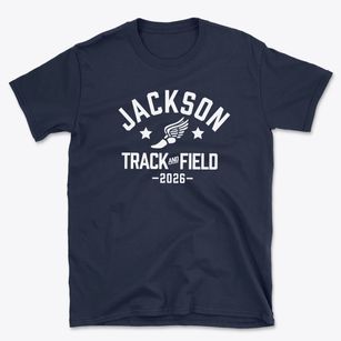 Jackson Christian Middle School Track and Field Basic T-Shirt