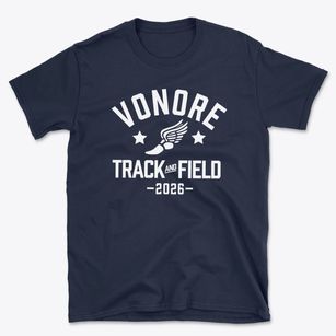 Vonore Elementary School Track and Field Basic T-Shirt