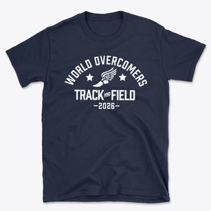 World Overcomers Academy Track and Field Basic T-Shirt