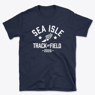 Sea Isle Elementary School Track and Field Basic T-Shirt