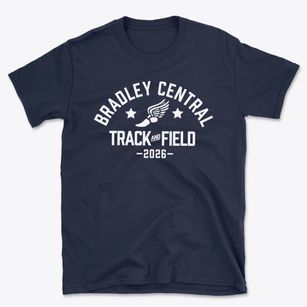 Bradley Central High School Track and Field Basic T-Shirt