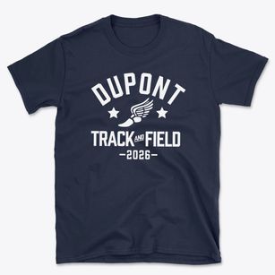 Dupont Elementary School Track and Field Basic T-Shirt