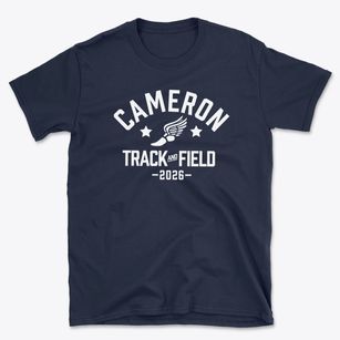 Cameron Elementary School Track and Field Basic T-Shirt
