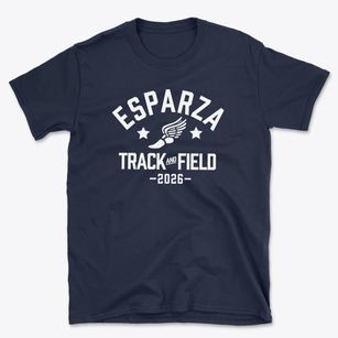 Esparza Elementary School Track and Field Basic T-Shirt