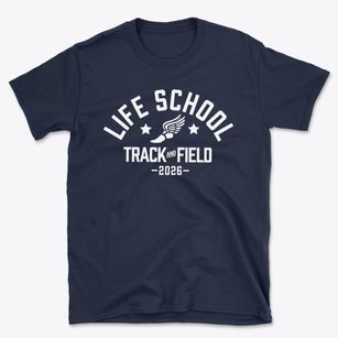 Life School Mountain Creek Track and Field Basic T-Shirt