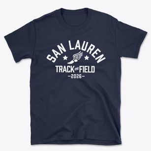 San Lauren Elementary School Track and Field Basic T-Shirt