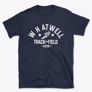 W H Atwell Middle School Track and Field Basic T-Shirt