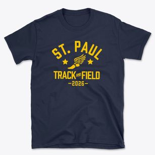 Saint Paul Lutheran School Track and Field Basic T-Shirt
