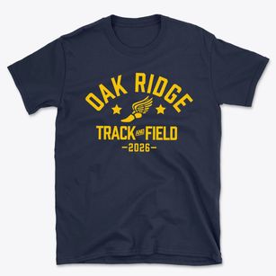 Oak Ridge High School Track and Field Basic T-Shirt