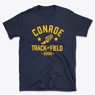 Conroe High School Track and Field Basic T-Shirt