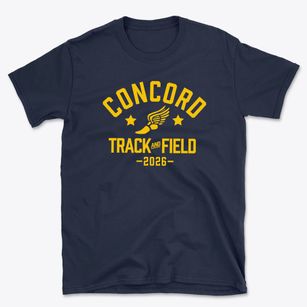 Concord Elementary School Track and Field Basic T-Shirt