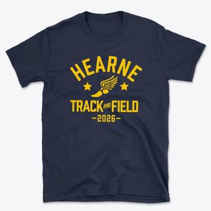 Hearne Elementary School Track and Field Basic T-Shirt