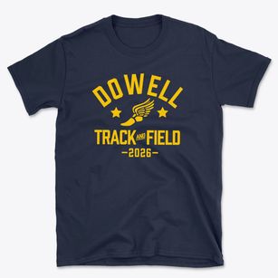 Dowell Elementary School Track and Field Basic T-Shirt