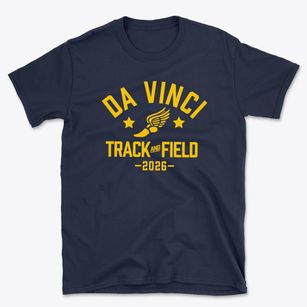 Da Vinci Track and Field Basic T-Shirt