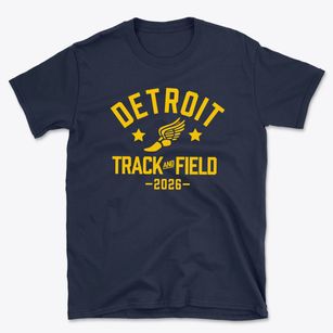 Detroit High School Track and Field Basic T-Shirt