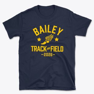 Bailey Middle School Track and Field Basic T-Shirt