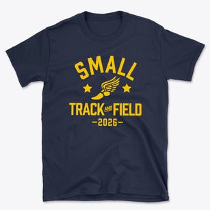 Small Middle School Track and Field Basic T-Shirt