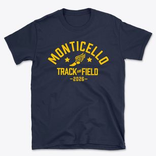 Monticello High School Track and Field Basic T-Shirt