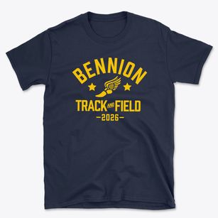 Bennion Junior High School Track and Field Basic T-Shirt