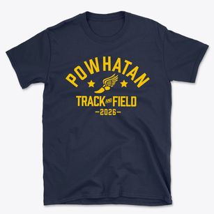 Powhatan High School Track and Field Basic T-Shirt