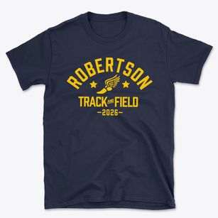 Robertson Elementary School Track and Field Basic T-Shirt