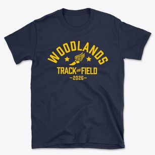 Woodlands Elementary School Track and Field Basic T-Shirt