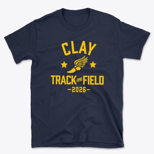 Clay Christian Academy Track and Field Basic T-Shirt